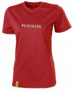 Dámské bavlnìné trièko èervené krátký rukáv PROGRESS NETTLE 2010